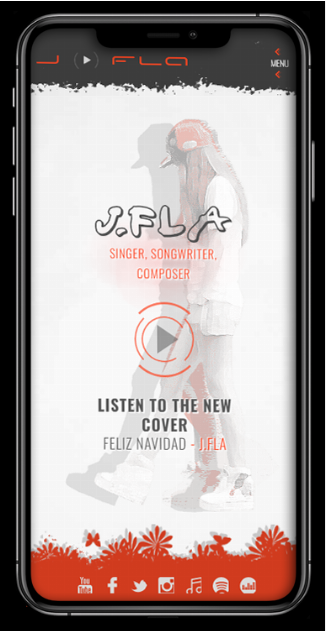 Личный сайт музыкального исполнителя